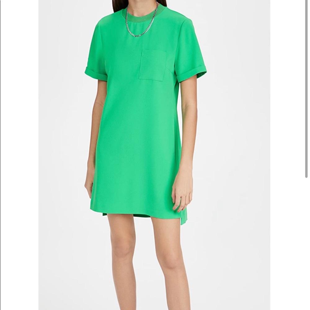 Alice + Olivia ‘Catalina’ T-Shirt Dress, Green, Size XS